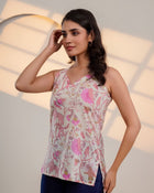 Rose Whisper Designer Top
