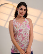 Rose Whisper Designer Top