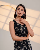 Midnight Bloom Cotton Top