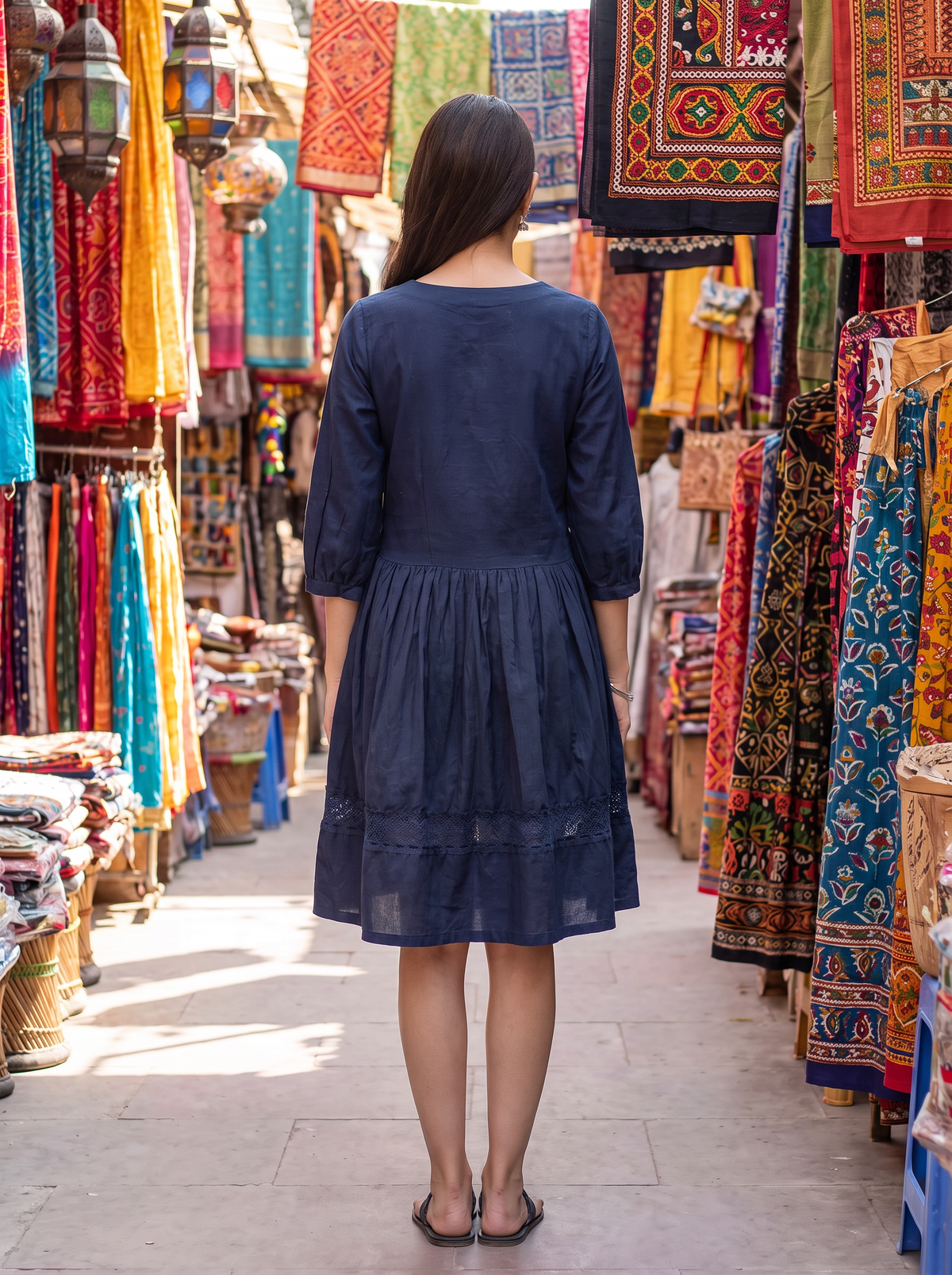 Dhanak dress