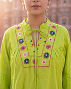 Phoolwari - Basanti Top