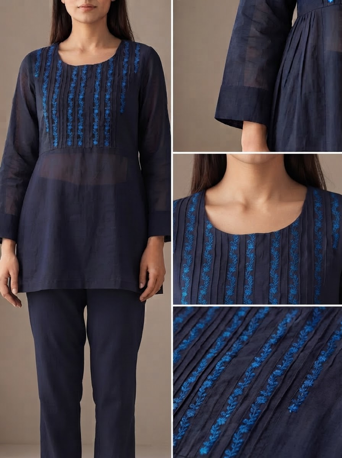 Nilambari kurti