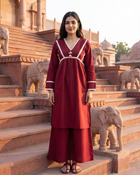 Sindoori Kurta Palazzo Set