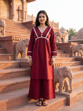 Sindoori Kurta Palazzo Set