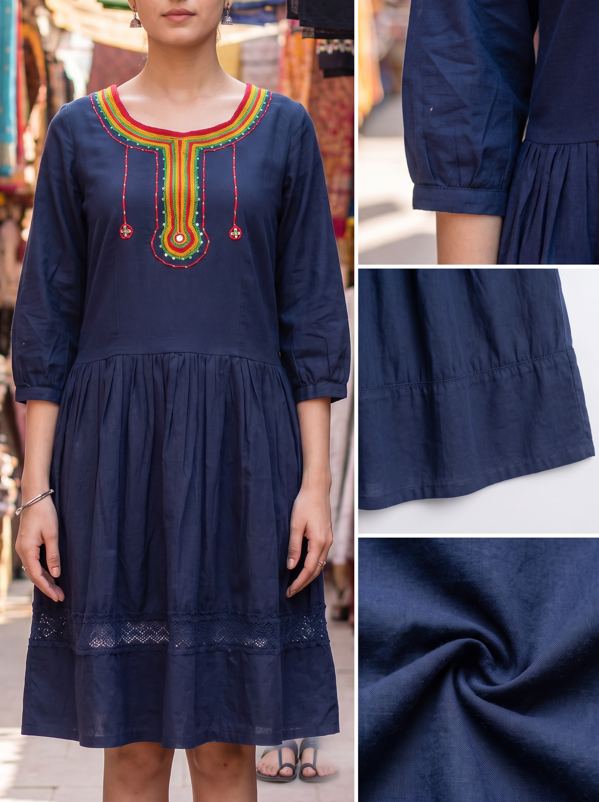 Dhanak dress