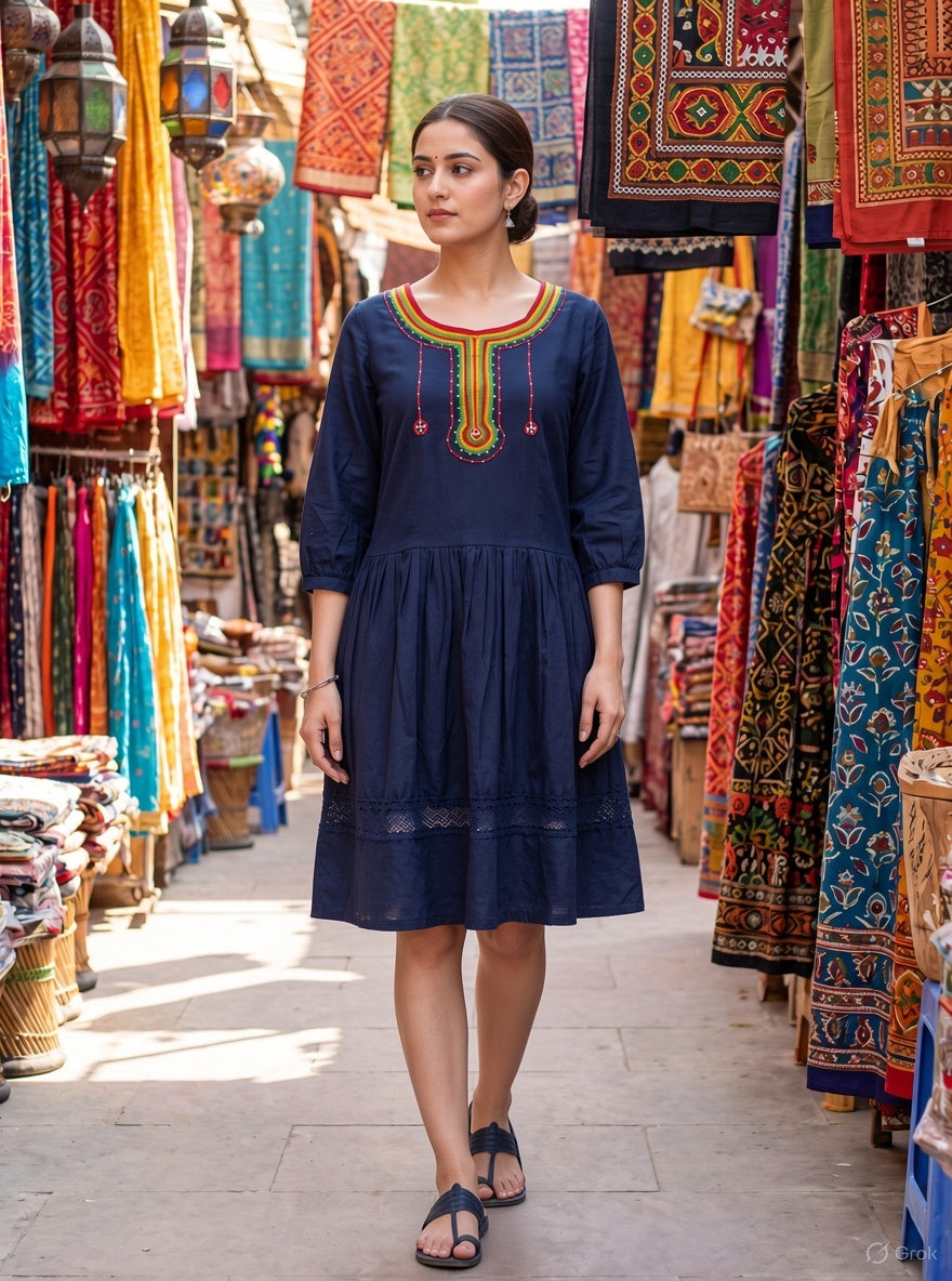Dhanak dress
